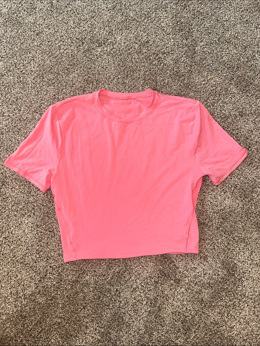 Lululemon Cropped Athletic Shirt, size 2